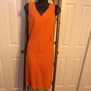 Talbots Coral Tweed Dress Size 6. Only worn once. Very Classy!